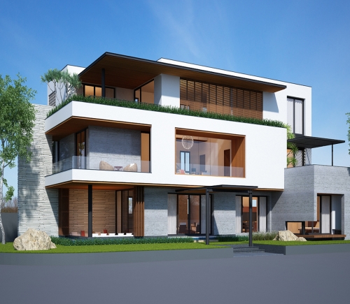 6 mẫu biệt thự 3 tầng khiến “vạn người mê”