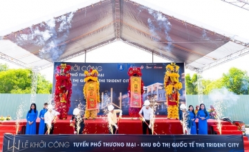 KHỞI CÔNG TUYẾN PHỐ THƯƠNG MẠI HÀNG ĐẦU TAM KỲ